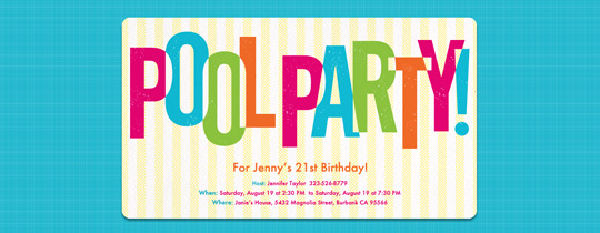 pool party invitations free gangcraft net teenage pool party invitations