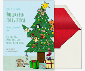 free kids holiday party invitations evite
