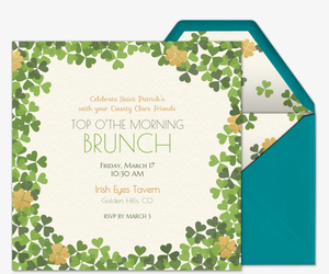 free st patrick s day online invitations evite
