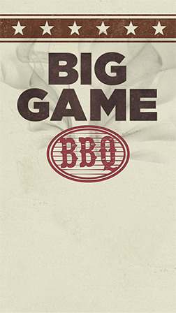 Big Game BBQ Invitation